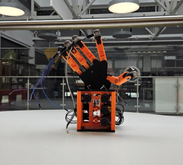 Dextrous robotic hand final mechanical design project media overview